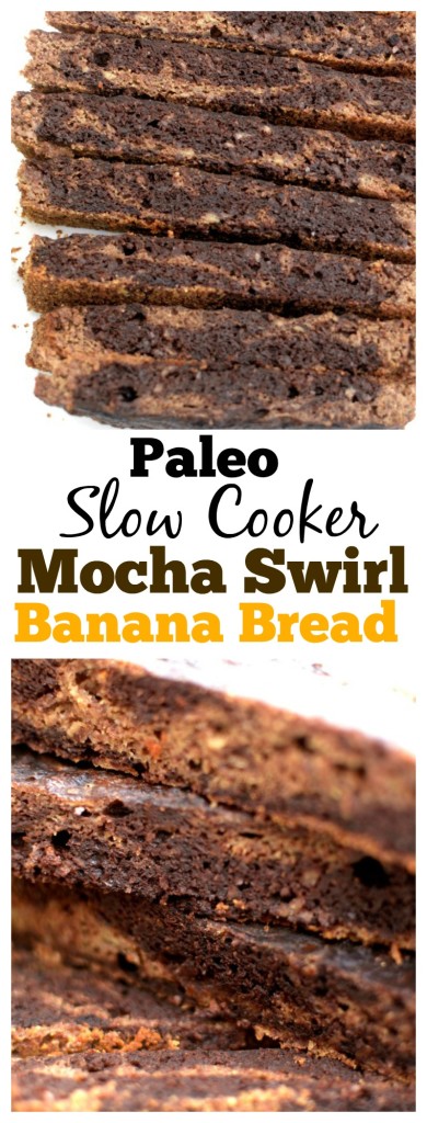 Now you can have your coffee and eat it to with this Slow Cooker Paleo Banana Bread with a Mocha Swirl! Its also gluten-free and vegan-friendly!