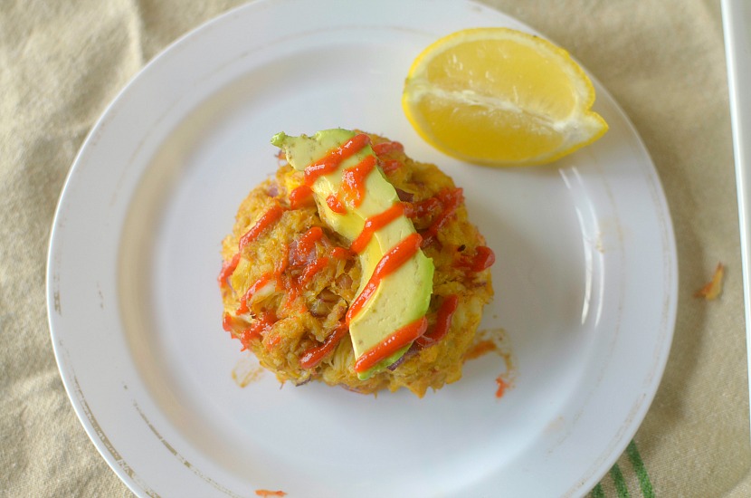 These Sriracha Mango Avocado Crab Cakes are a unique take on the Maryland classic. They are a delicious, healthy and easy-to-make meal bursting with flavor. Also paleo and whole 30 friendly!