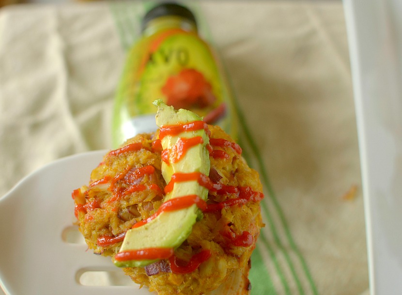 These Sriracha Mango Avocado Crab Cakes are a unique take on the Maryland classic. They are a delicious, healthy and easy-to-make meal bursting with flavor. Also paleo and whole 30 friendly!
