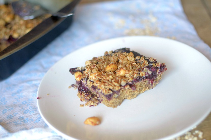 Peanut Butter & Jelly Chickpea Coffee Cake combines the classic flavor combo and is a healthy breakfast or brunch treat made flourless with chickpeas! So easy-to-make with REAL ingredients! Also vegan and gluten-free!