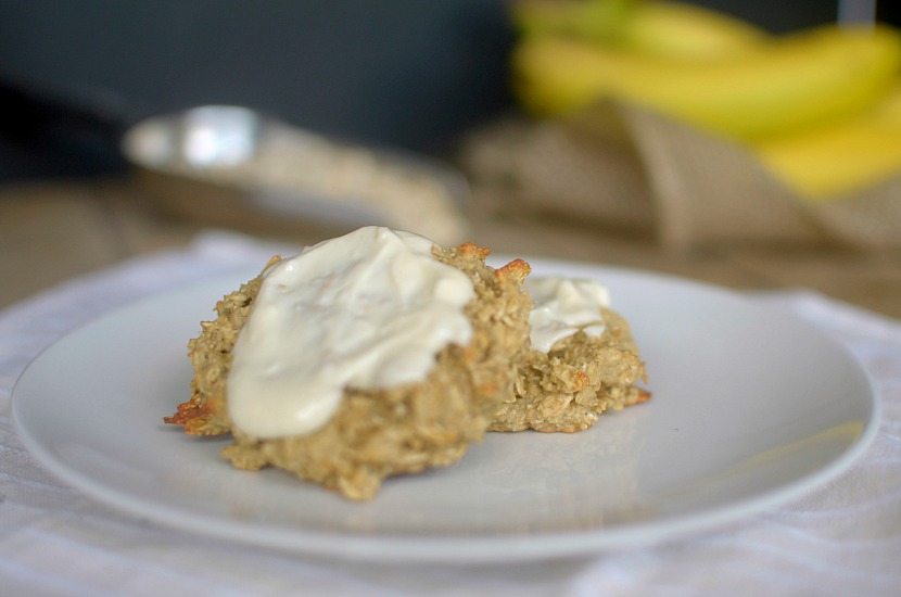 Soft-Baked Banana Maple Oatmeal Cookies are a healthy and delicious breakfast or snack loaded with protein and whole grains. Also gluten-free and vegan!
