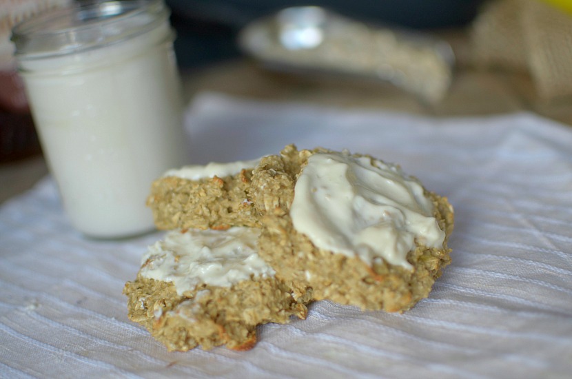 Soft-Baked Banana Maple Oatmeal Cookies are a healthy and delicious breakfast or snack loaded with protein and whole grains. Also gluten-free and vegan!