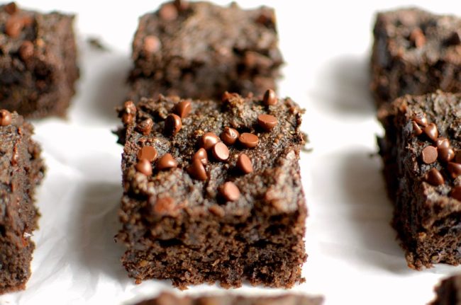 Triple Chocolate Protein Banana Bread is thick, rich and chocolatey you would never guess it's made with wholesome ingredients! Paleo, vegan and gluten-free!
