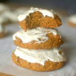 https://athleticavocado.com/2017/09/13/soft-baked-frosted-chai-pumpkin-cookies-paleo-vegan-option/