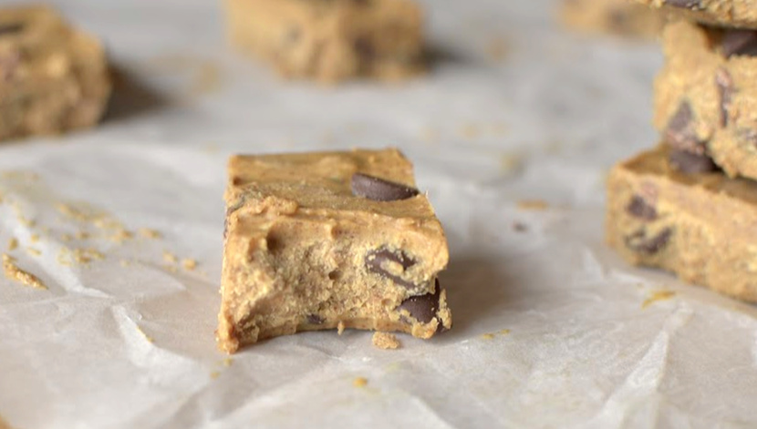 Cookie Dough Freezer Fudge is an easy-to-make, delectable fudge that everyone will love! Only 5 ingredients, vegan + gluten-free friendly!